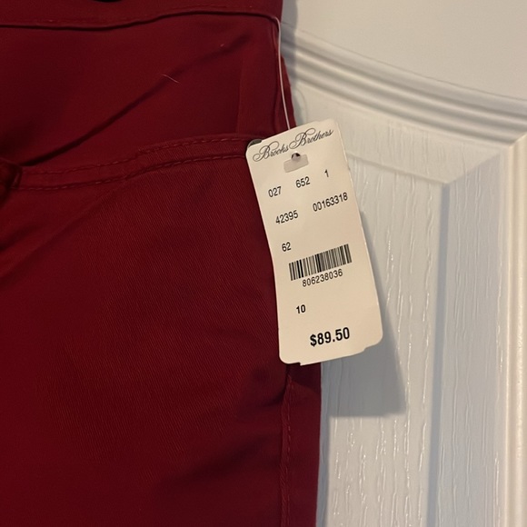 Women’s burgundy brooks brothers pants - Picture 5 of 6